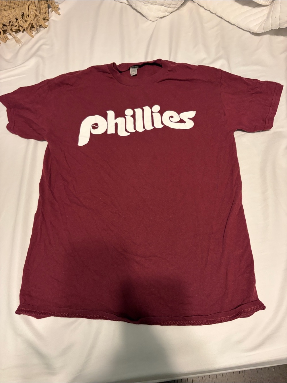 Phillies Medium Maroon Tee - Mens Shirt